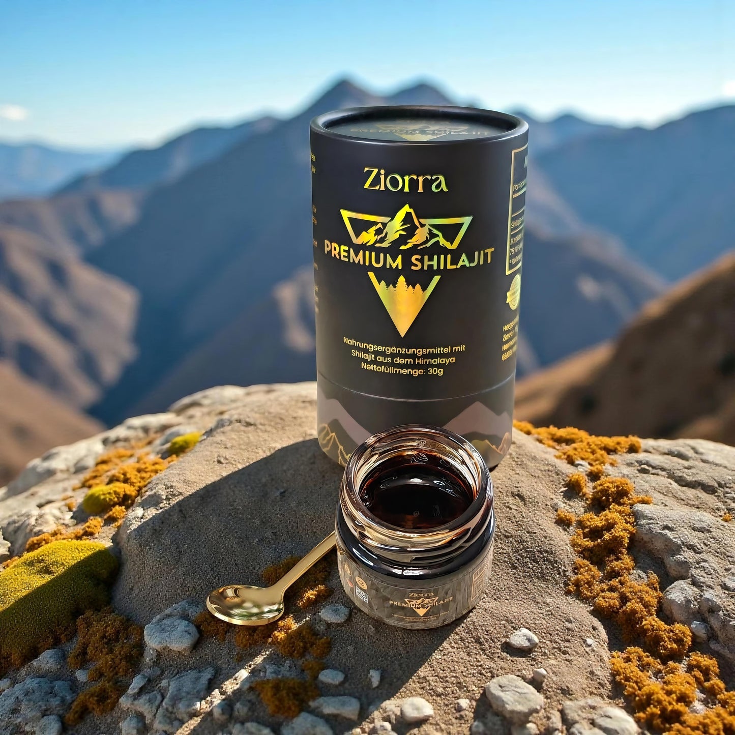 Premium Shilajit – 30g Mumijo Resin with 75% Fulvic Acid