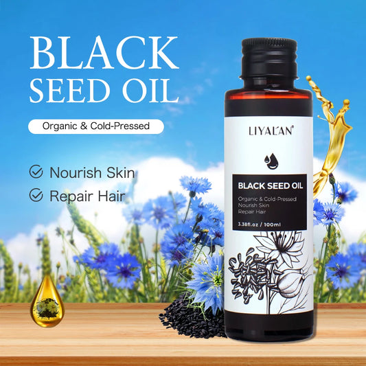 Pure Black Cumin Seed Oil for Hair, Nail & Skin Care 100ml