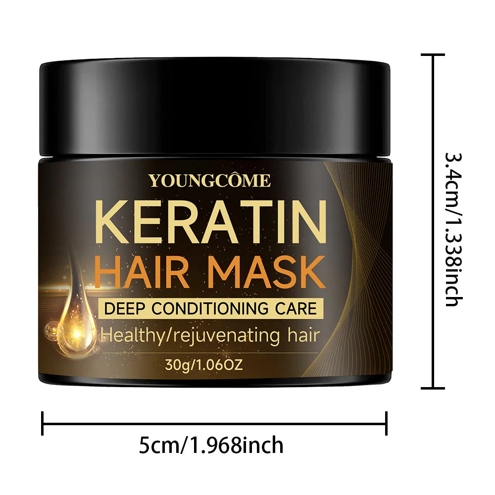 Keratin Hair Mask – Restores Shine, Softness & Smoothness