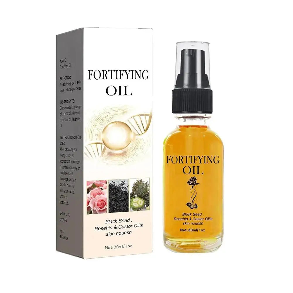 Rosehip, Black Seed & Castor Oil Face Serum 100% Natural 30ml