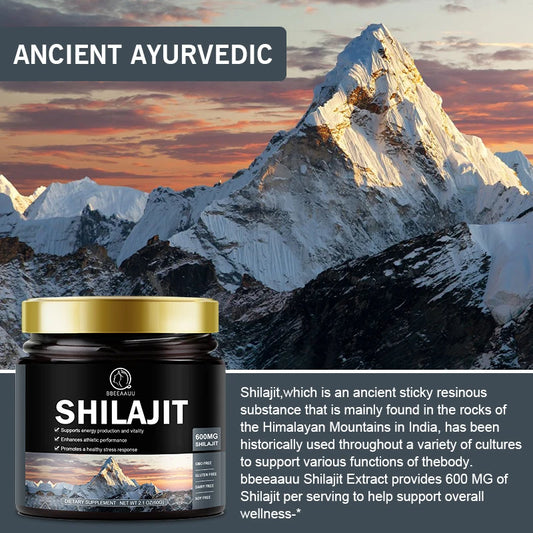 Pure Natural Shilajit Resin – For Men & Women 30g