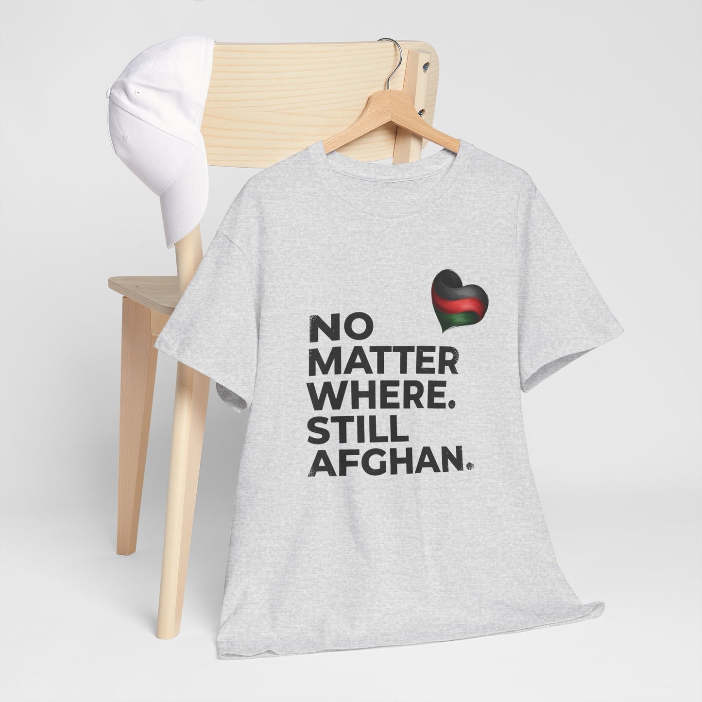 Afghan Pride T-Shirt - No Matter Where. Still Afghan