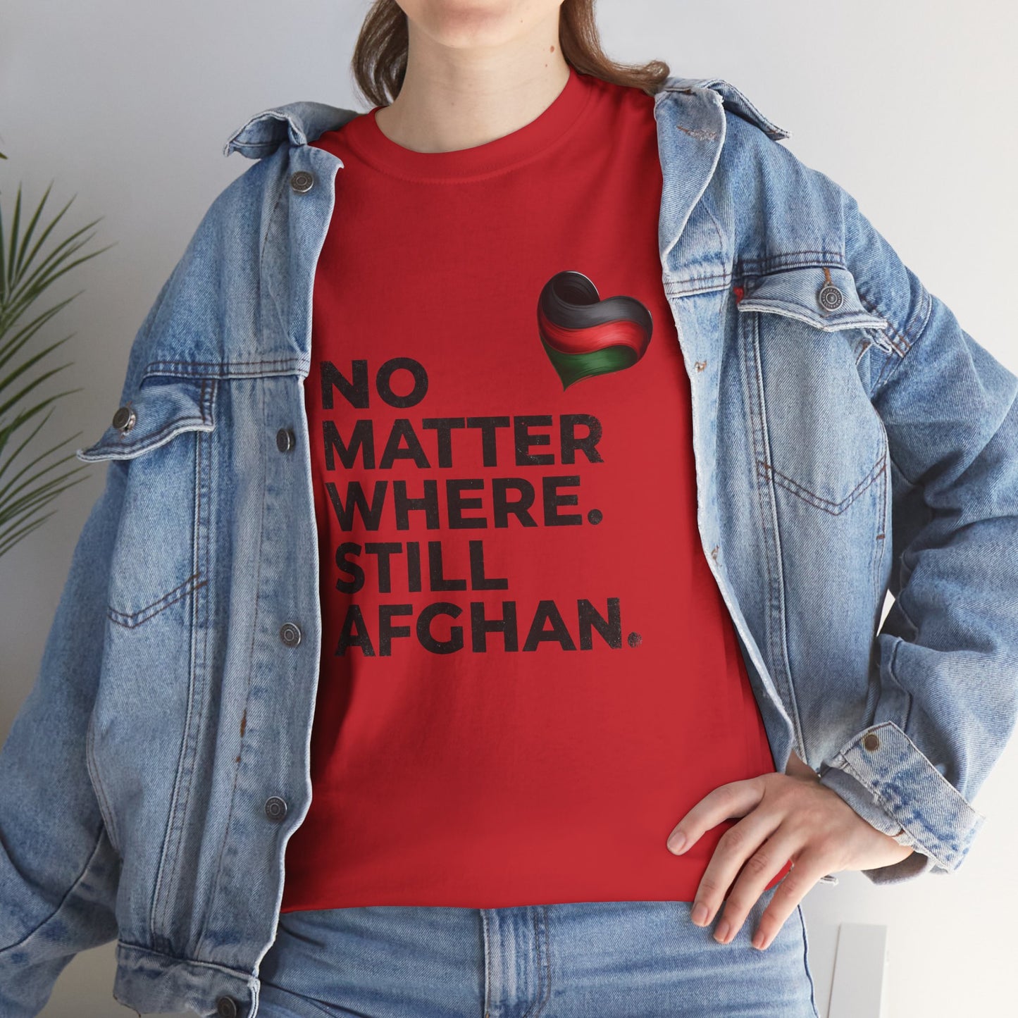 Afghan Pride T-Shirt - No Matter Where. Still Afghan