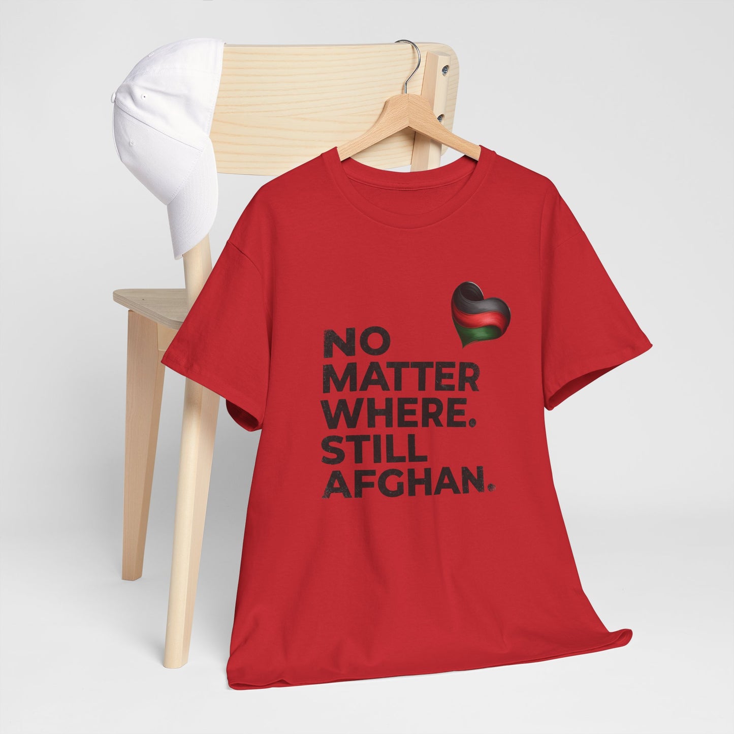 Afghan Pride T-Shirt - No Matter Where. Still Afghan