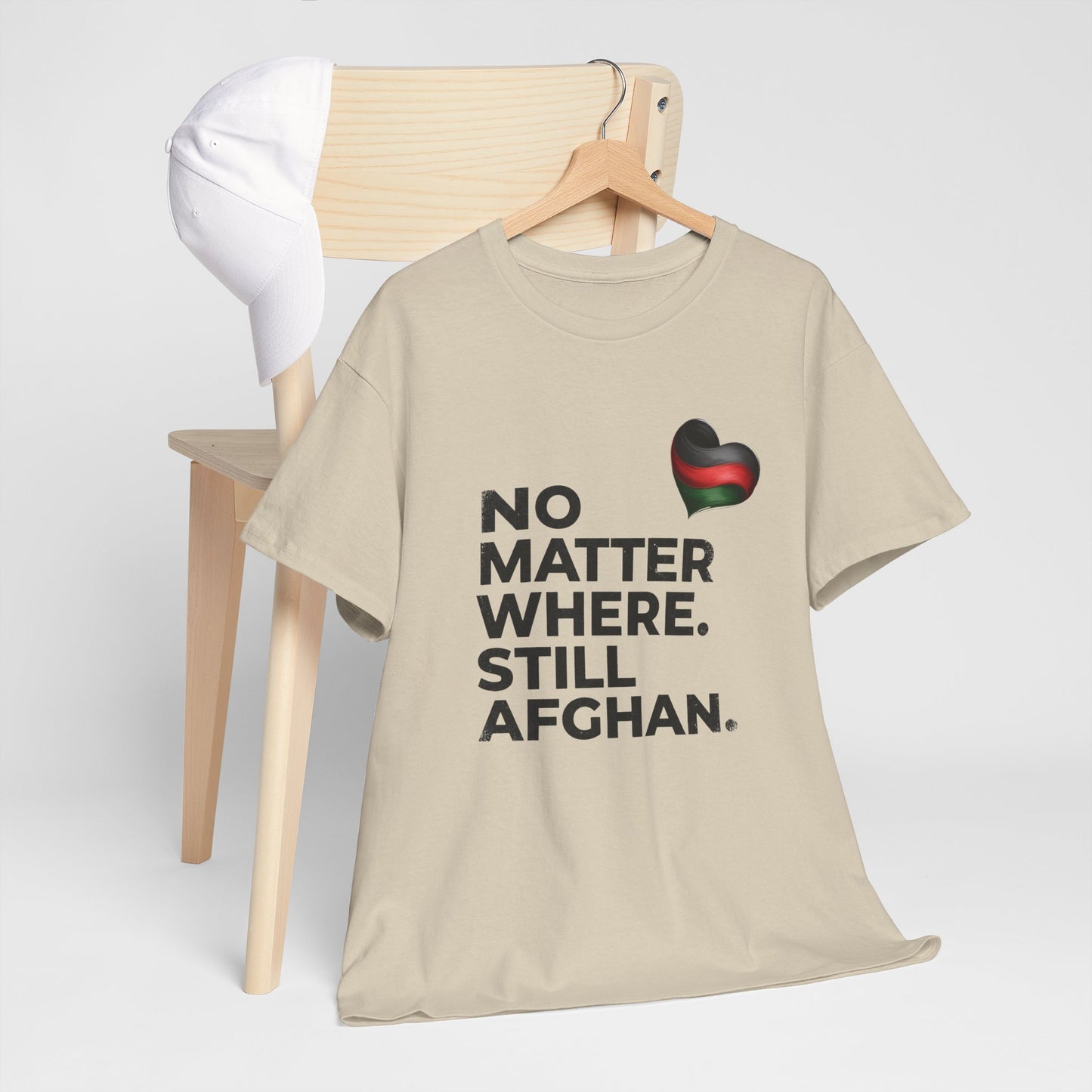 Afghan Pride T-Shirt - No Matter Where. Still Afghan