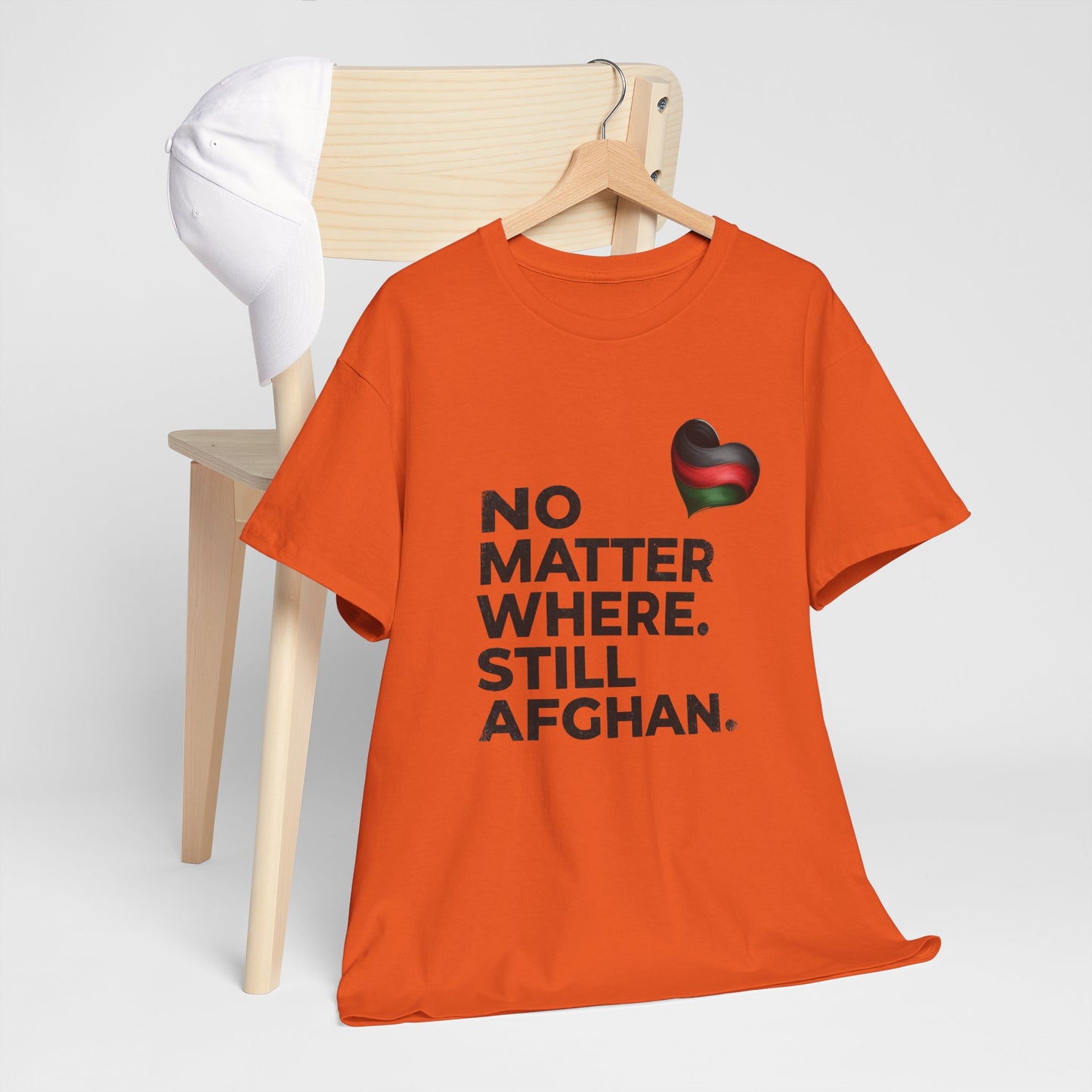 Afghan Pride T-Shirt - No Matter Where. Still Afghan