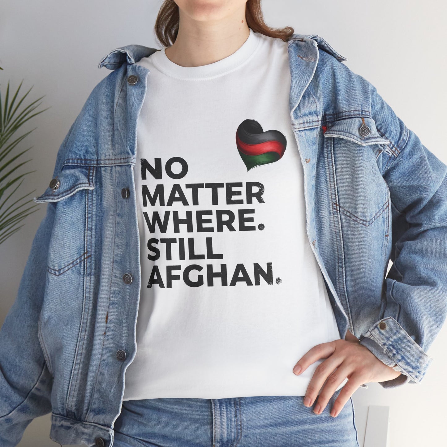 Afghan Pride T-Shirt - No Matter Where. Still Afghan