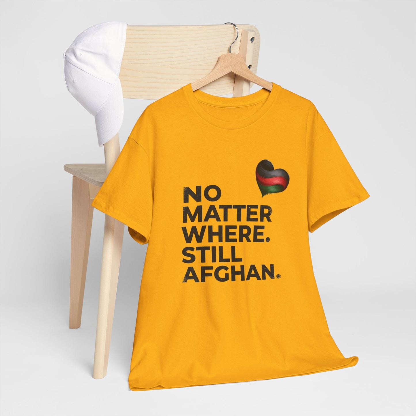 Afghan Pride T-Shirt - No Matter Where. Still Afghan