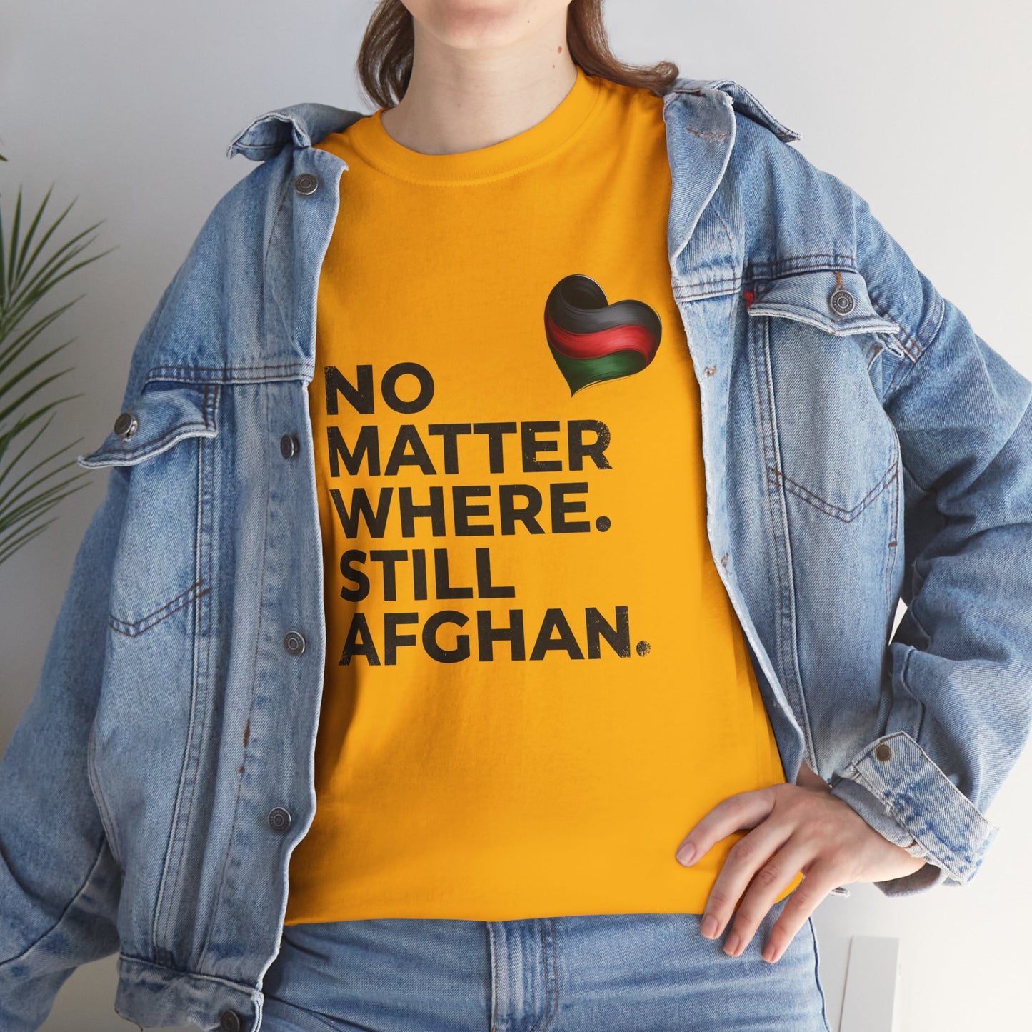 Afghan Pride T-Shirt - No Matter Where. Still Afghan