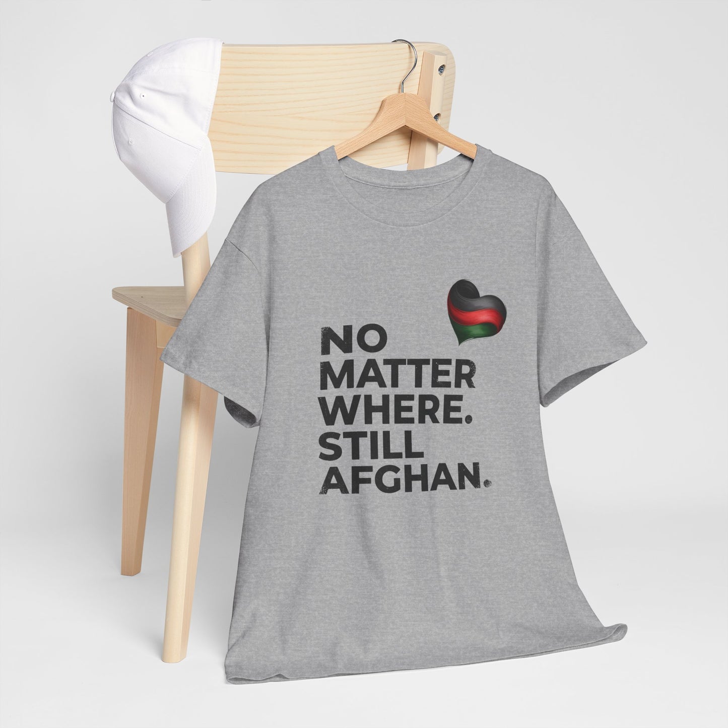Afghan Pride T-Shirt - No Matter Where. Still Afghan
