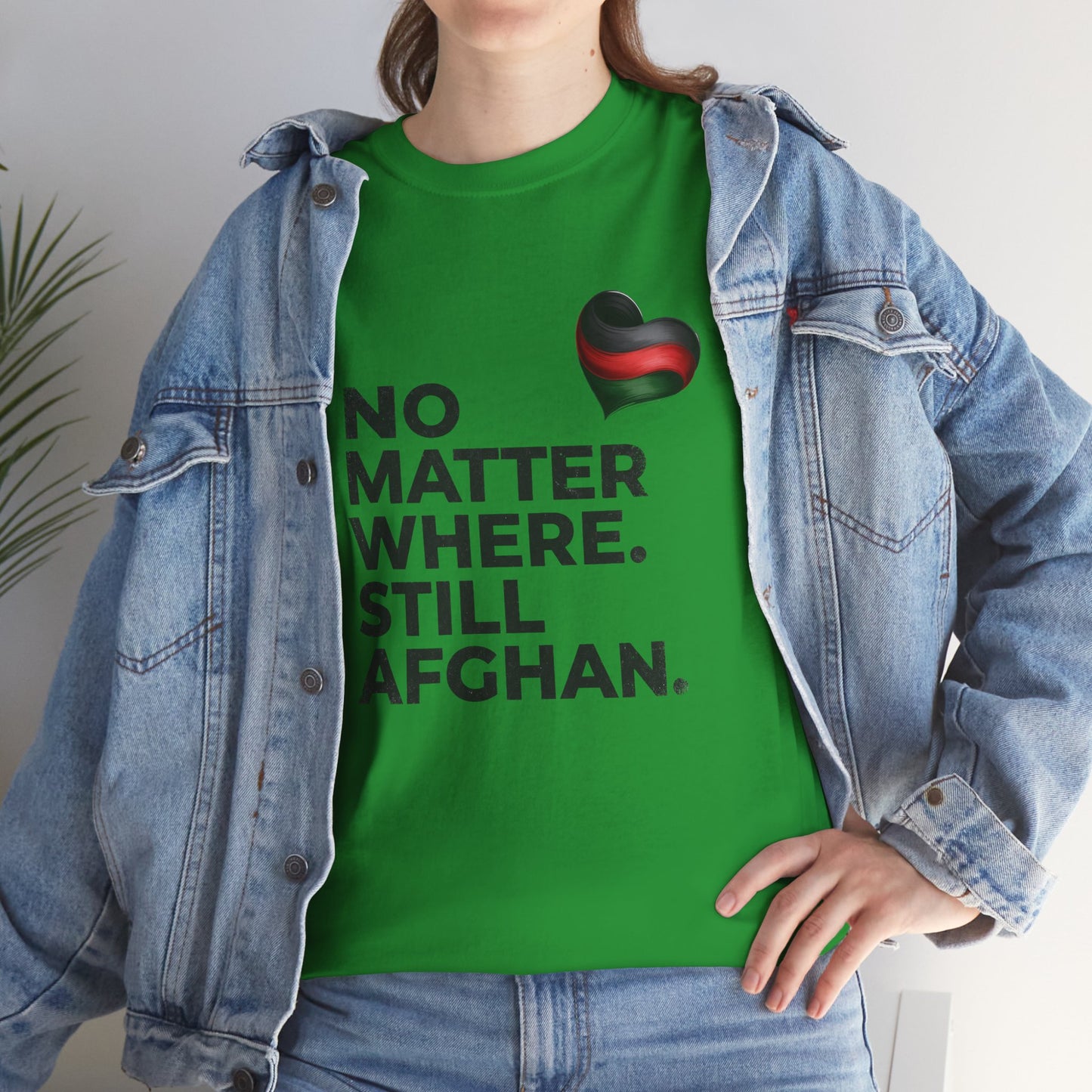 Afghan Pride T-Shirt - No Matter Where. Still Afghan