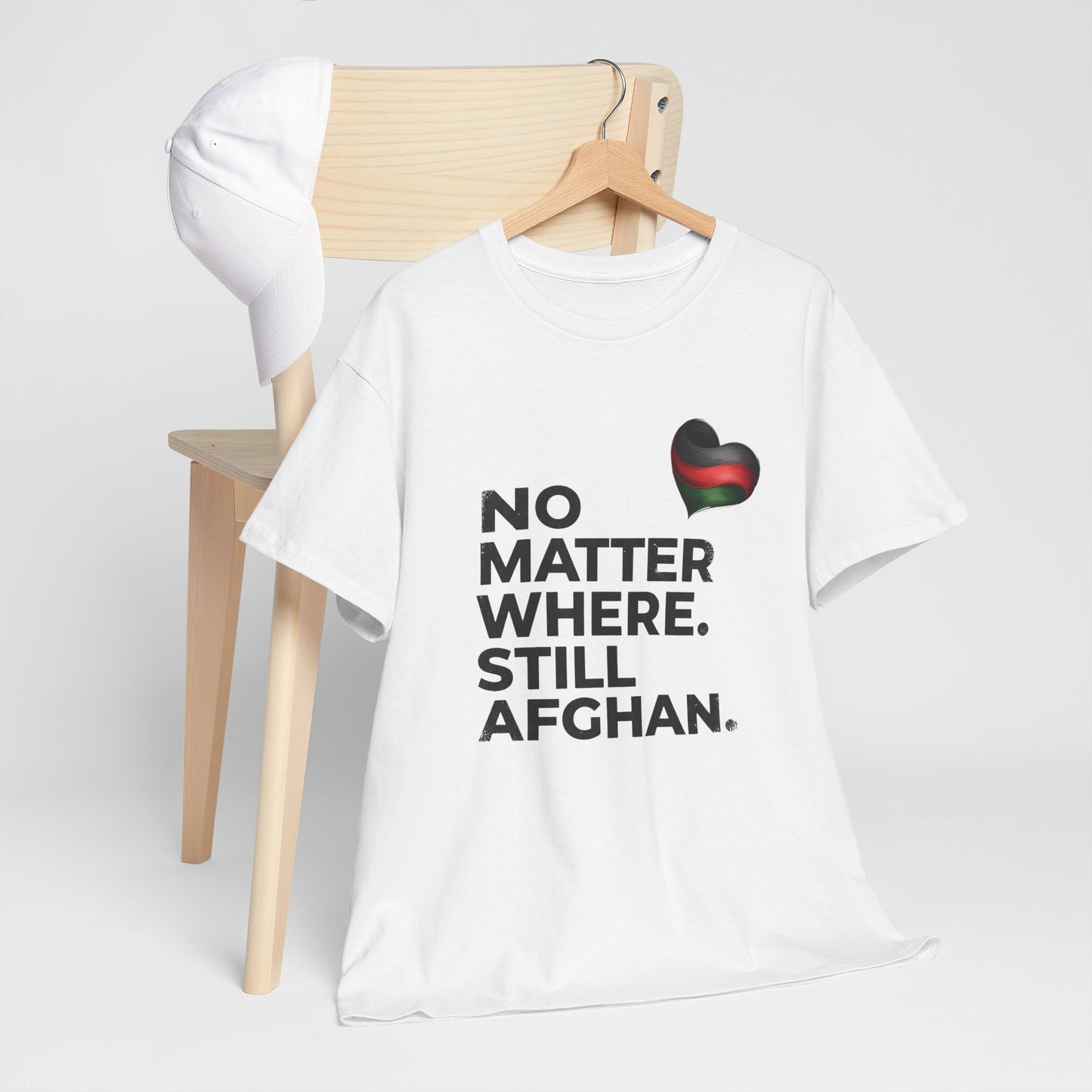 Afghan Pride T-Shirt - No Matter Where. Still Afghan
