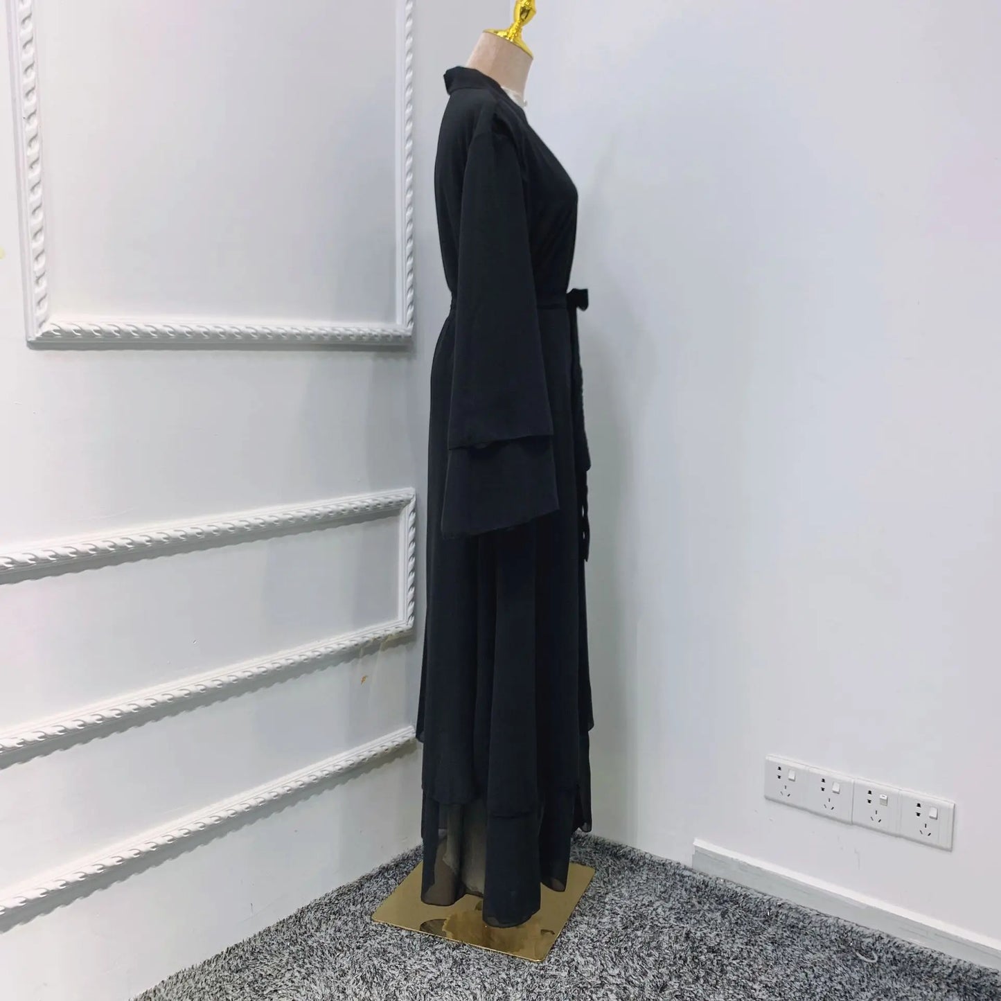 Dubai Fashion Muslim Abaya with Belt