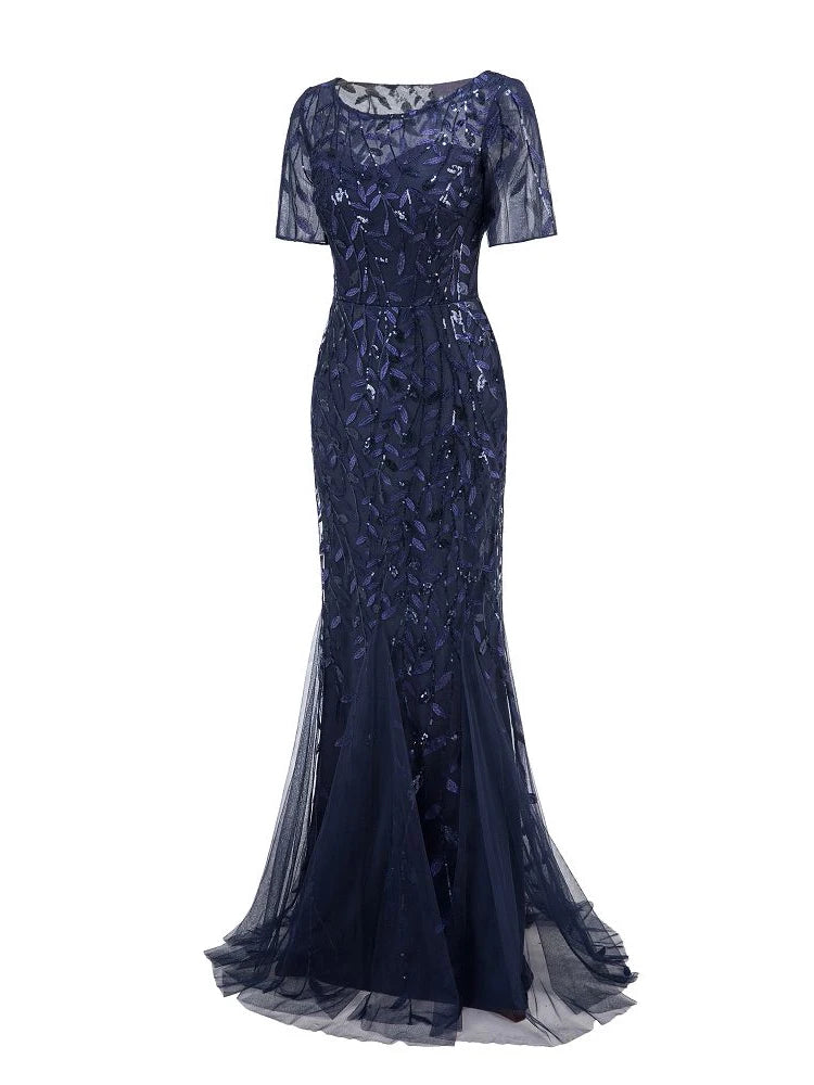 Shimmer Evening Party Dress