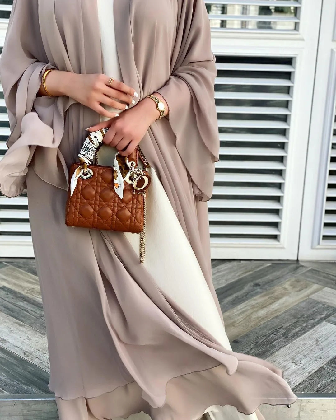 Dubai Fashion Muslim Abaya with Belt