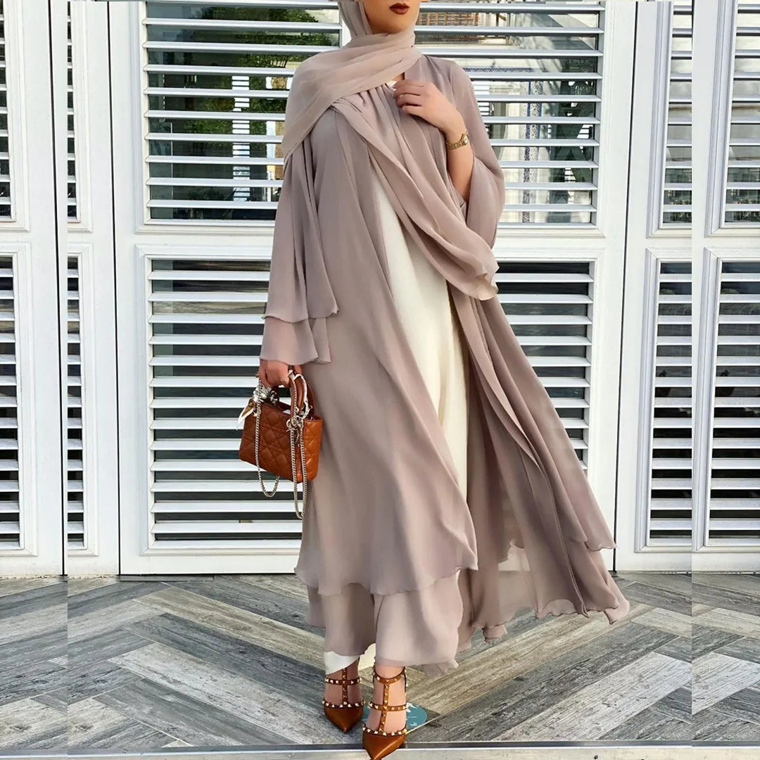 Dubai Fashion Muslim Abaya with Belt