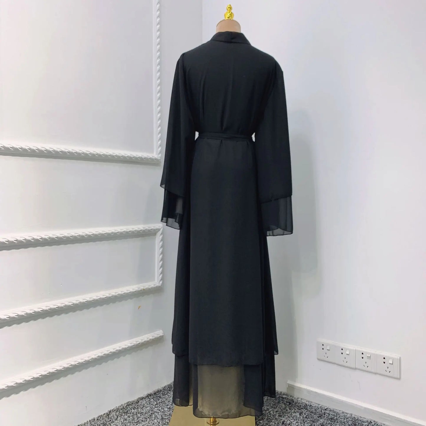 Dubai Fashion Muslim Abaya with Belt