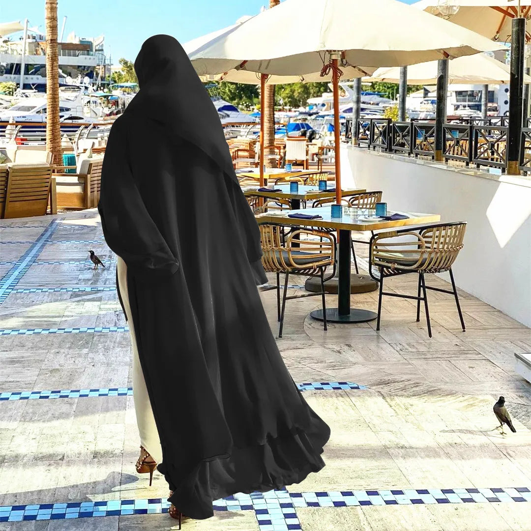 Dubai Fashion Muslim Abaya with Belt