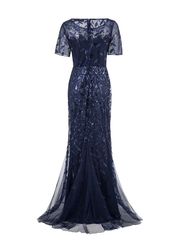 Shimmer Evening Party Dress