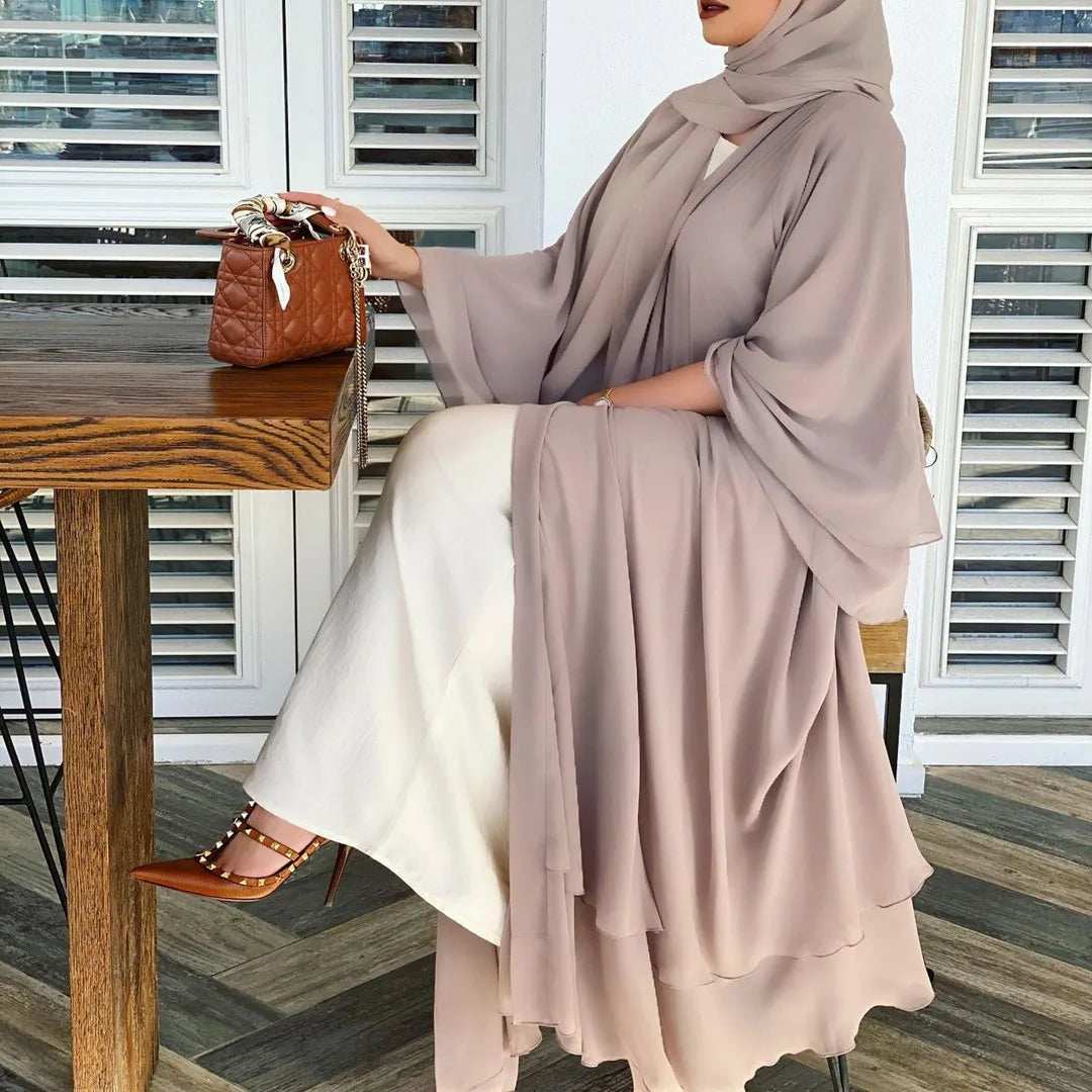 Dubai Fashion Muslim Abaya with Belt