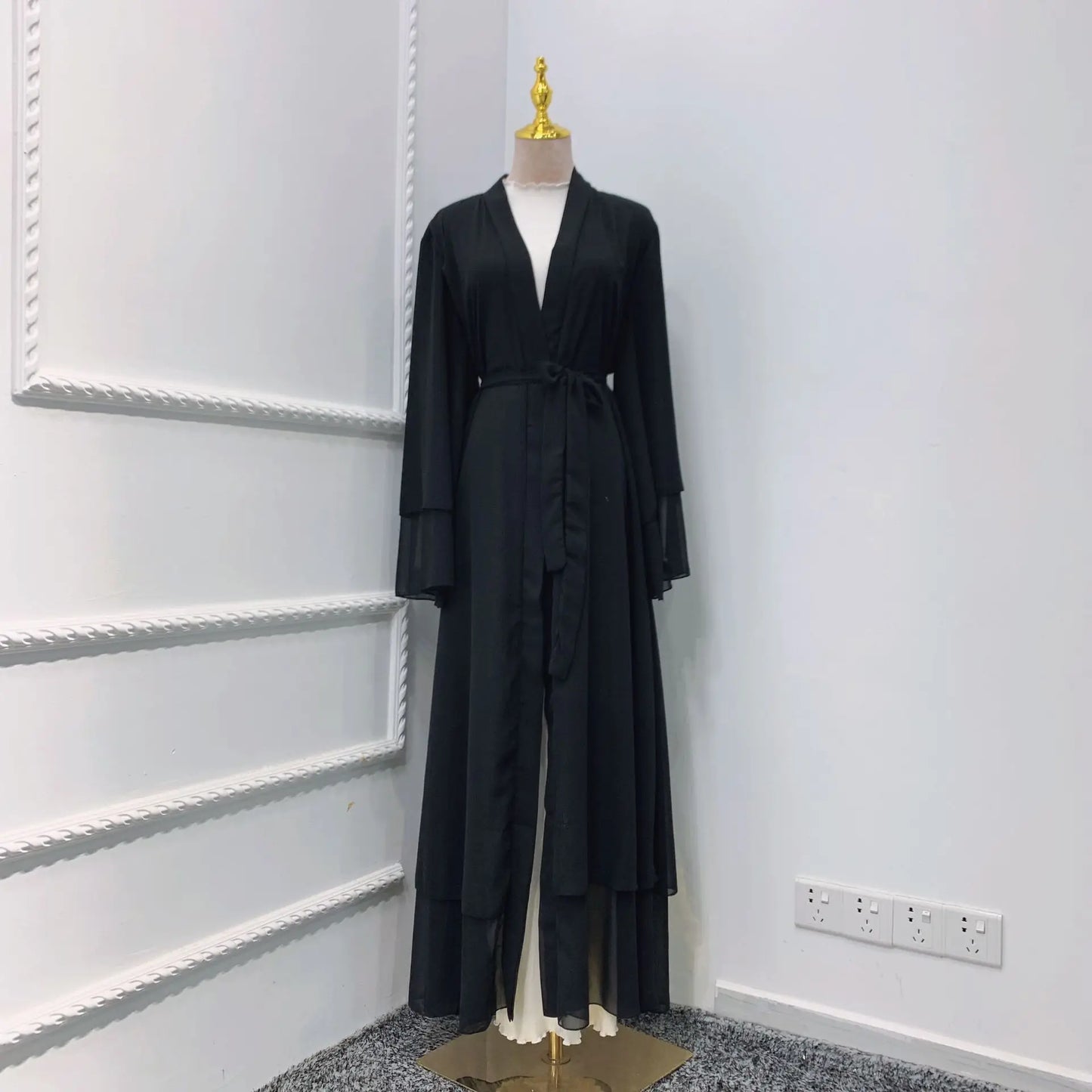 Dubai Fashion Muslim Abaya with Belt