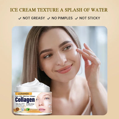 Korean Collagen Beauty Cream – Anti-Aging, Anti-Wrinkle Eye & Face Moisturizer