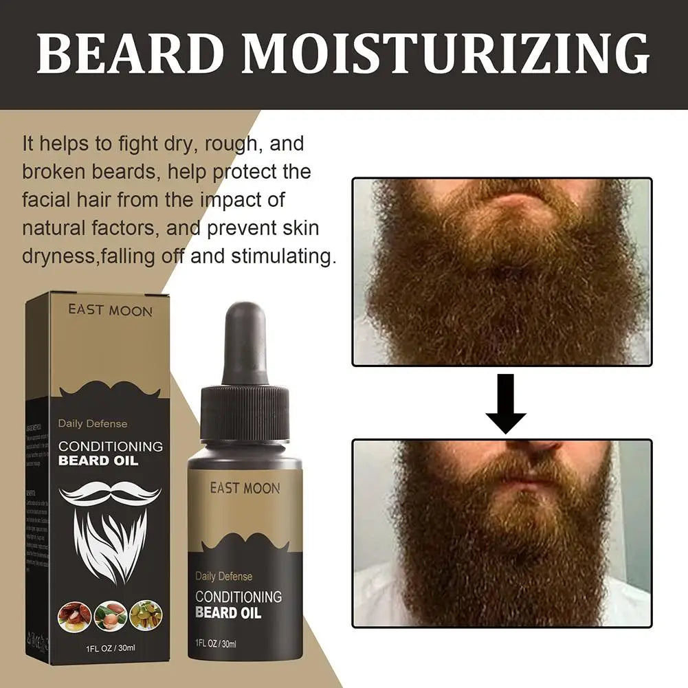 Natural Beard Growth Oil for Men 30ml
