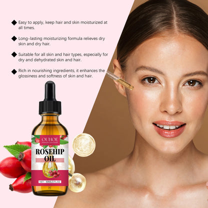 Organic Rosehip Oil for Skin & Hair 60ml