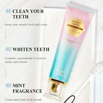 Niacinamide Whitening Toothpaste – Removes Stains, Whitens & Protects Teeth