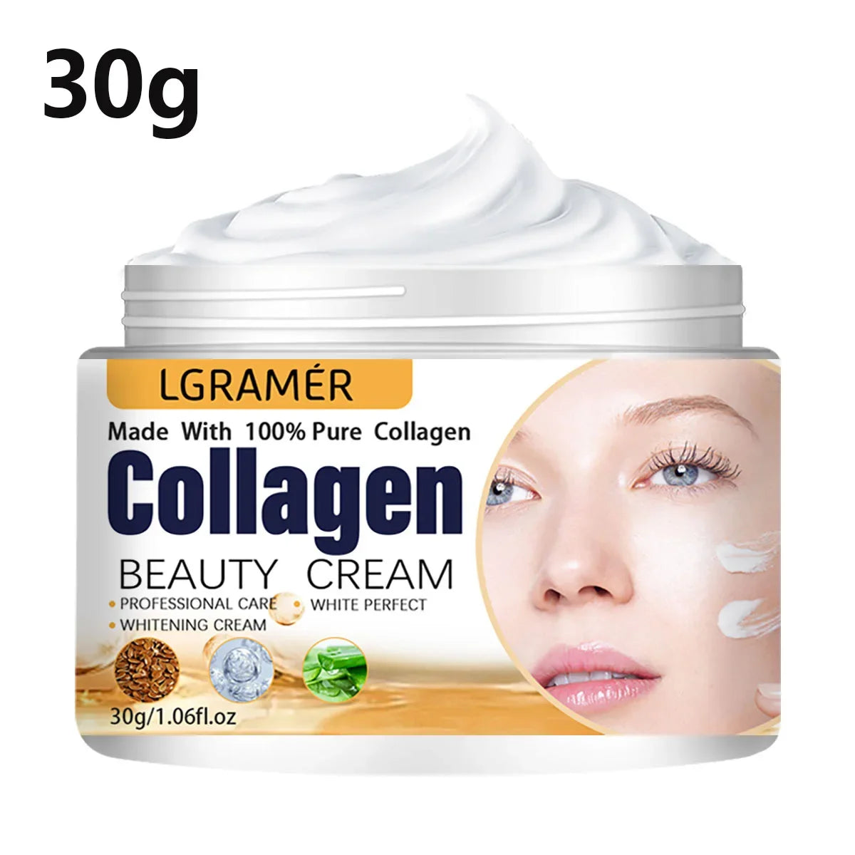 Korean Collagen Beauty Cream – Anti-Aging, Anti-Wrinkle Eye & Face Moisturizer