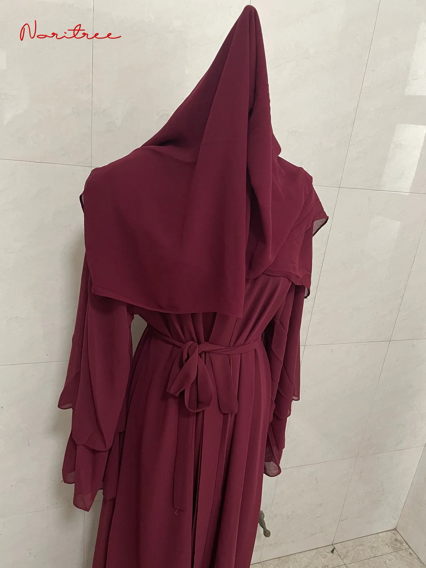 Dubai Fashion Muslim Abaya with Belt