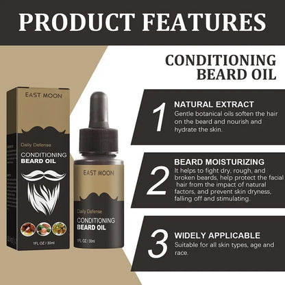 Natural Beard Growth Oil for Men 30ml
