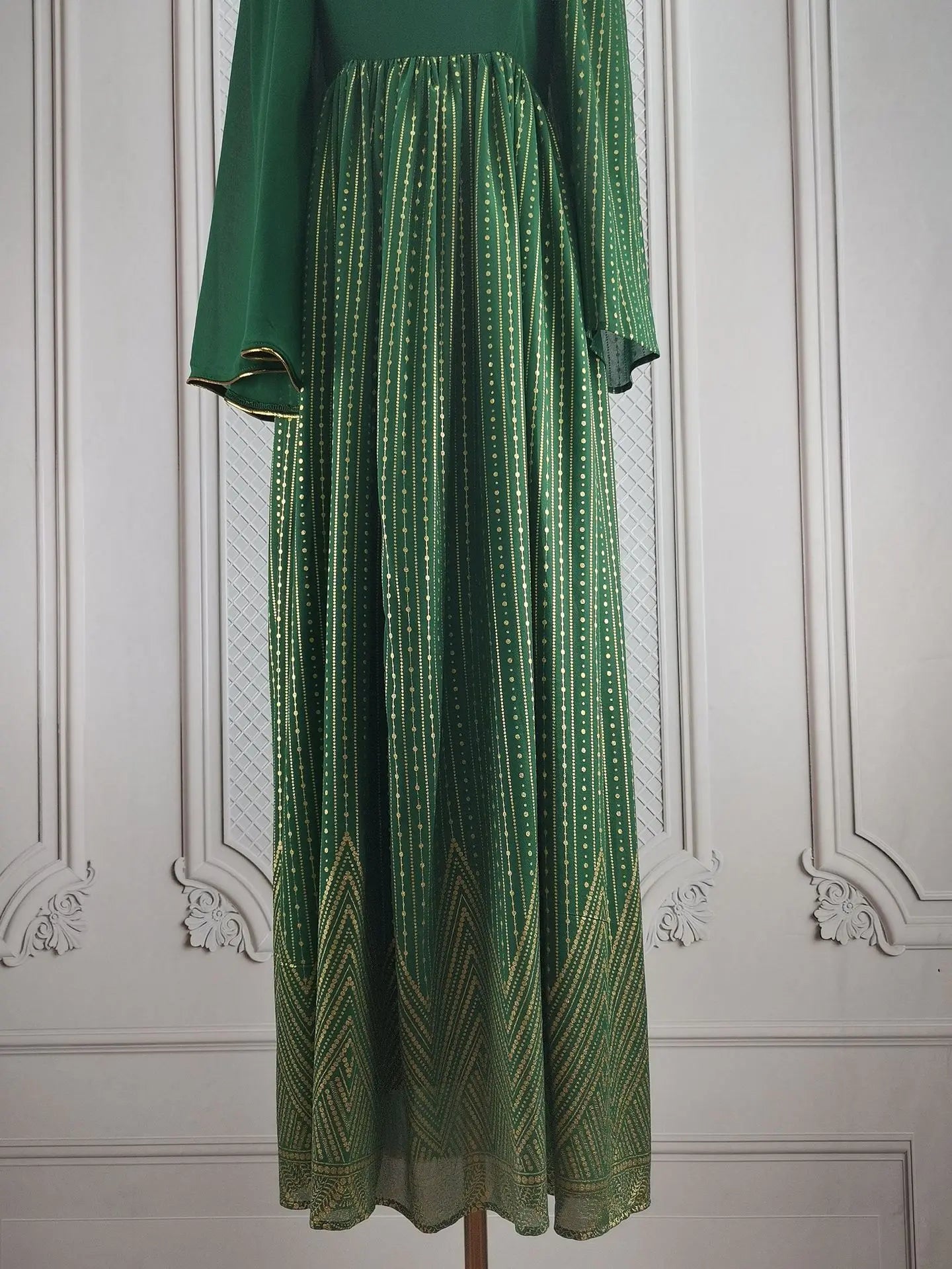 Elegant Dubai Maxi Dress for Evening Parties