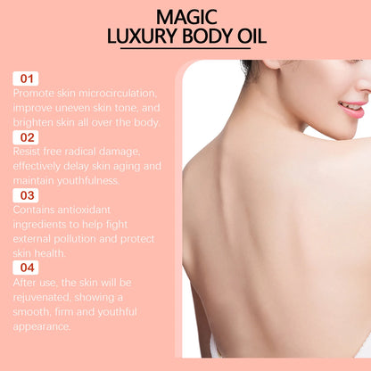 Magic Luxury Massage Oil – Skin Tightening, for Buttocks, Chest, Thighs 100ml