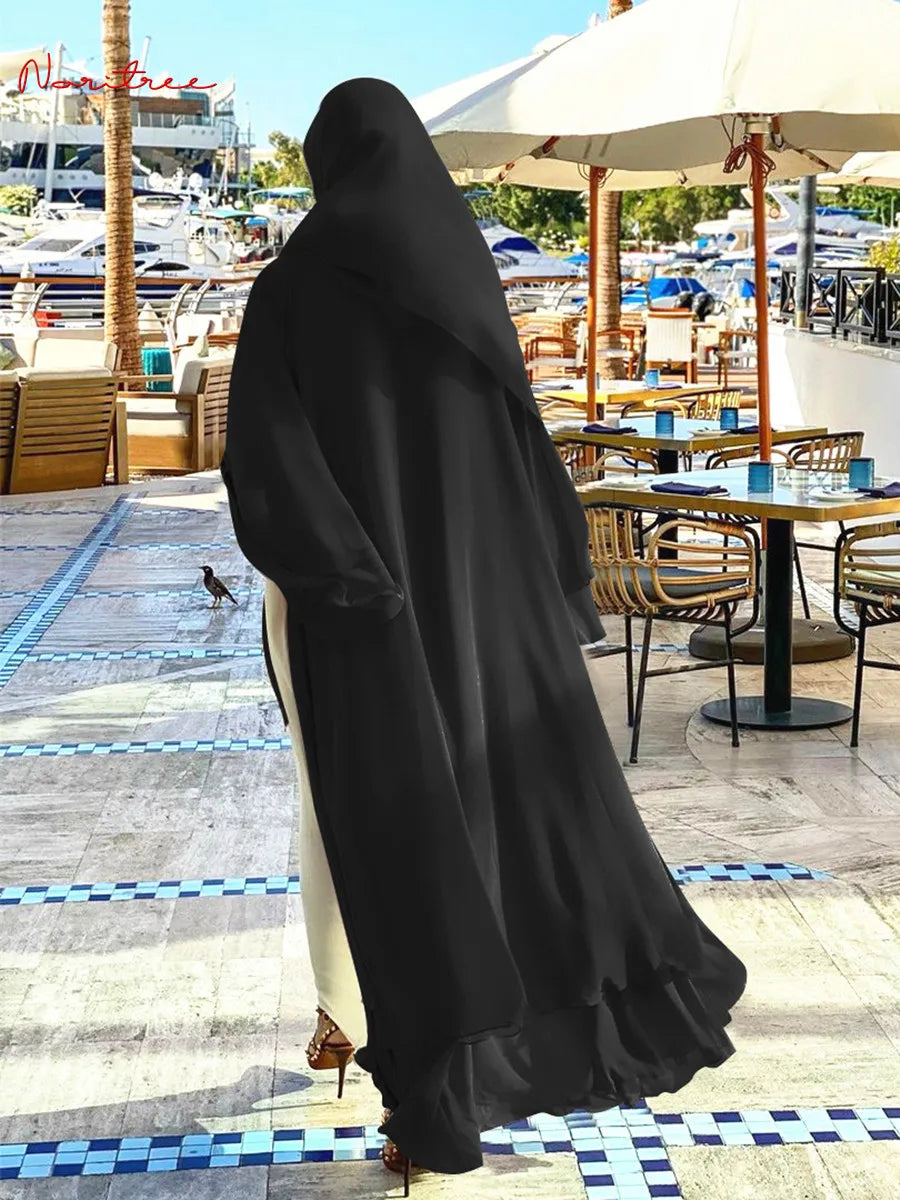 Dubai Fashion Muslim Abaya with Belt