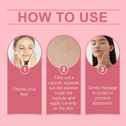 Skin Whitening Essence Capsule Serum 60pcs