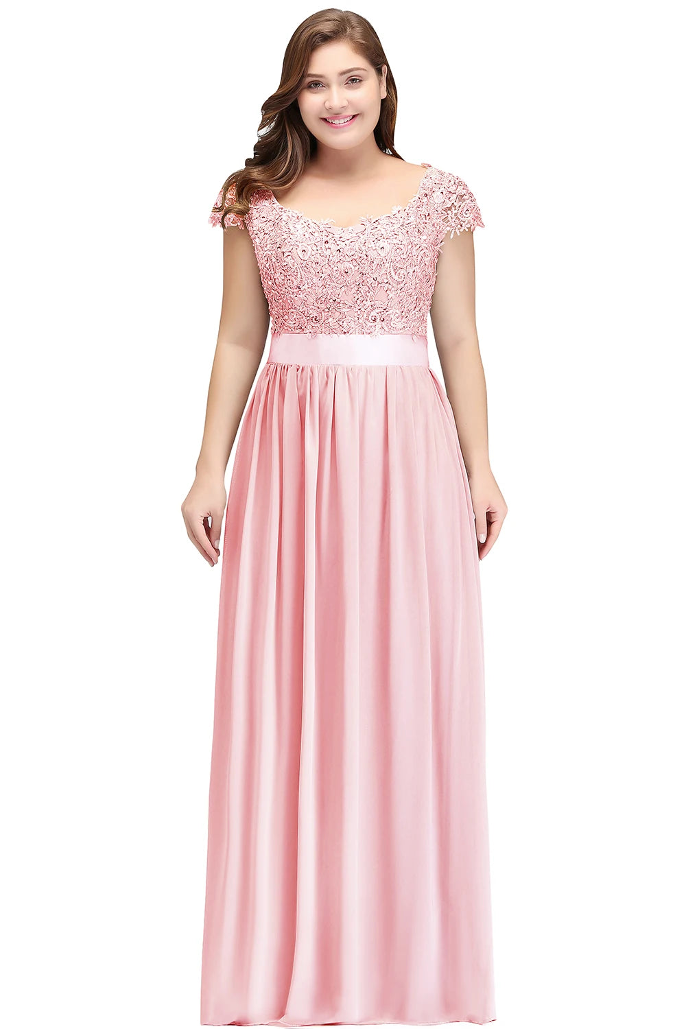 Elegant Sleeveless Gown for Wedding Party