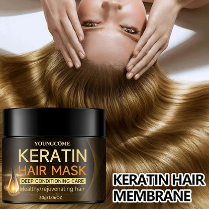 Keratin Hair Mask – Restores Shine, Softness & Smoothness