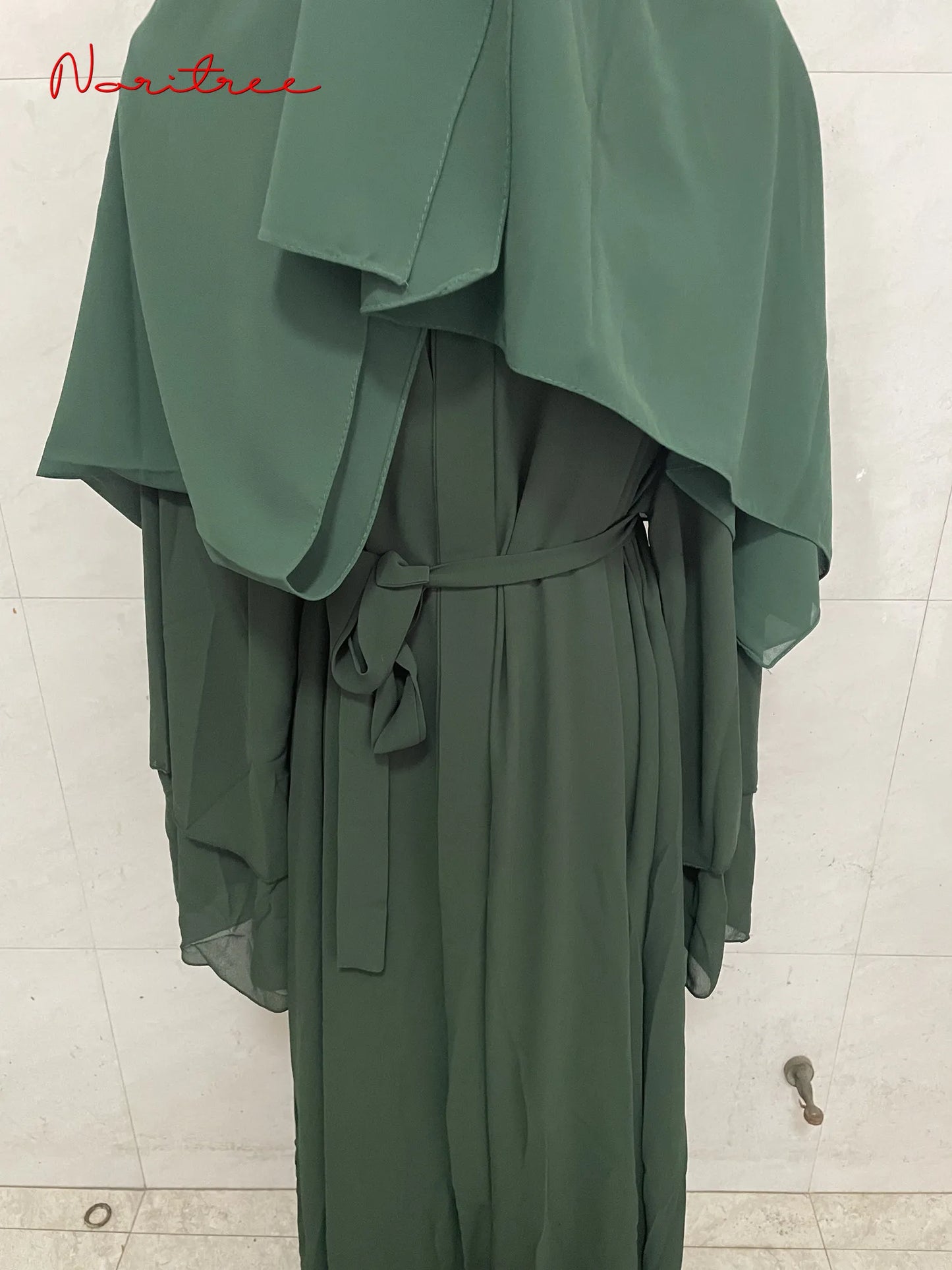 Dubai Fashion Muslim Abaya with Belt