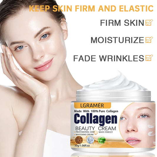 Korean Collagen Beauty Cream – Anti-Aging, Anti-Wrinkle Eye & Face Moisturizer