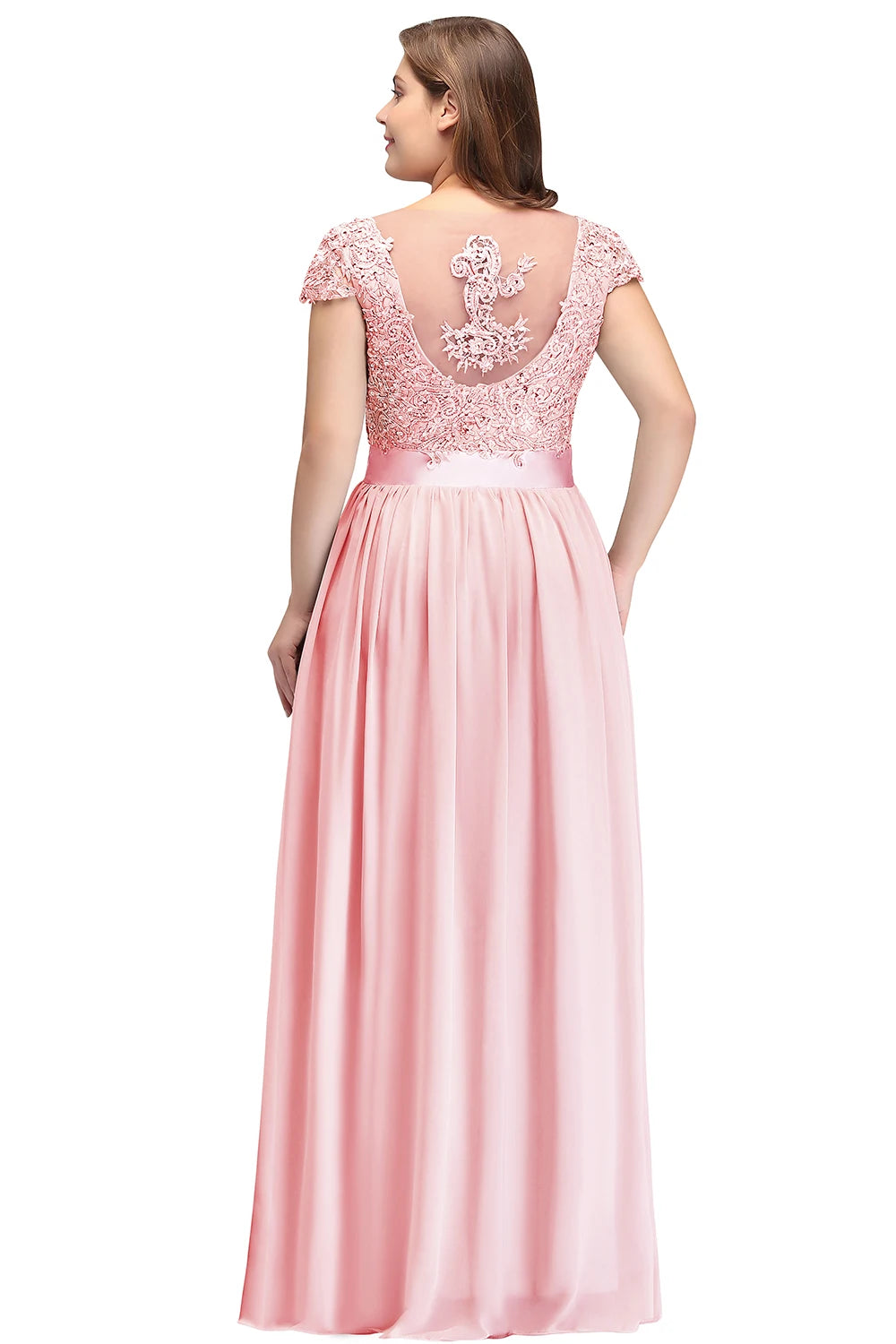 Elegant Sleeveless Gown for Wedding Party