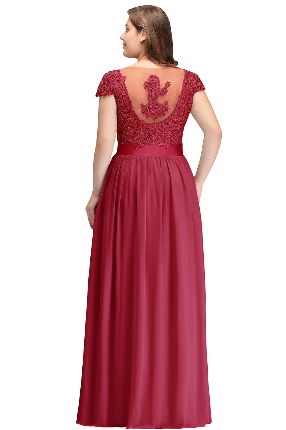 Elegant Sleeveless Gown for Wedding Party