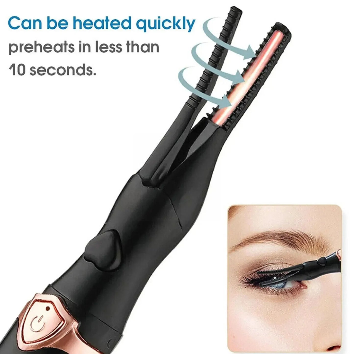 Rechargeable Heated Eyelash Curler