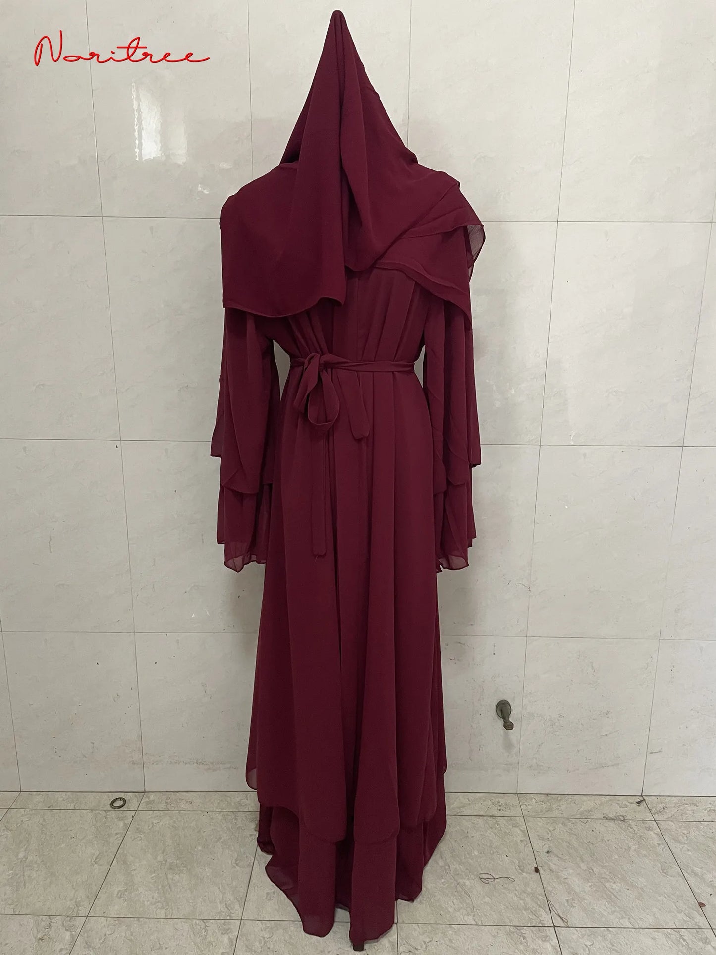 Dubai Fashion Muslim Abaya with Belt