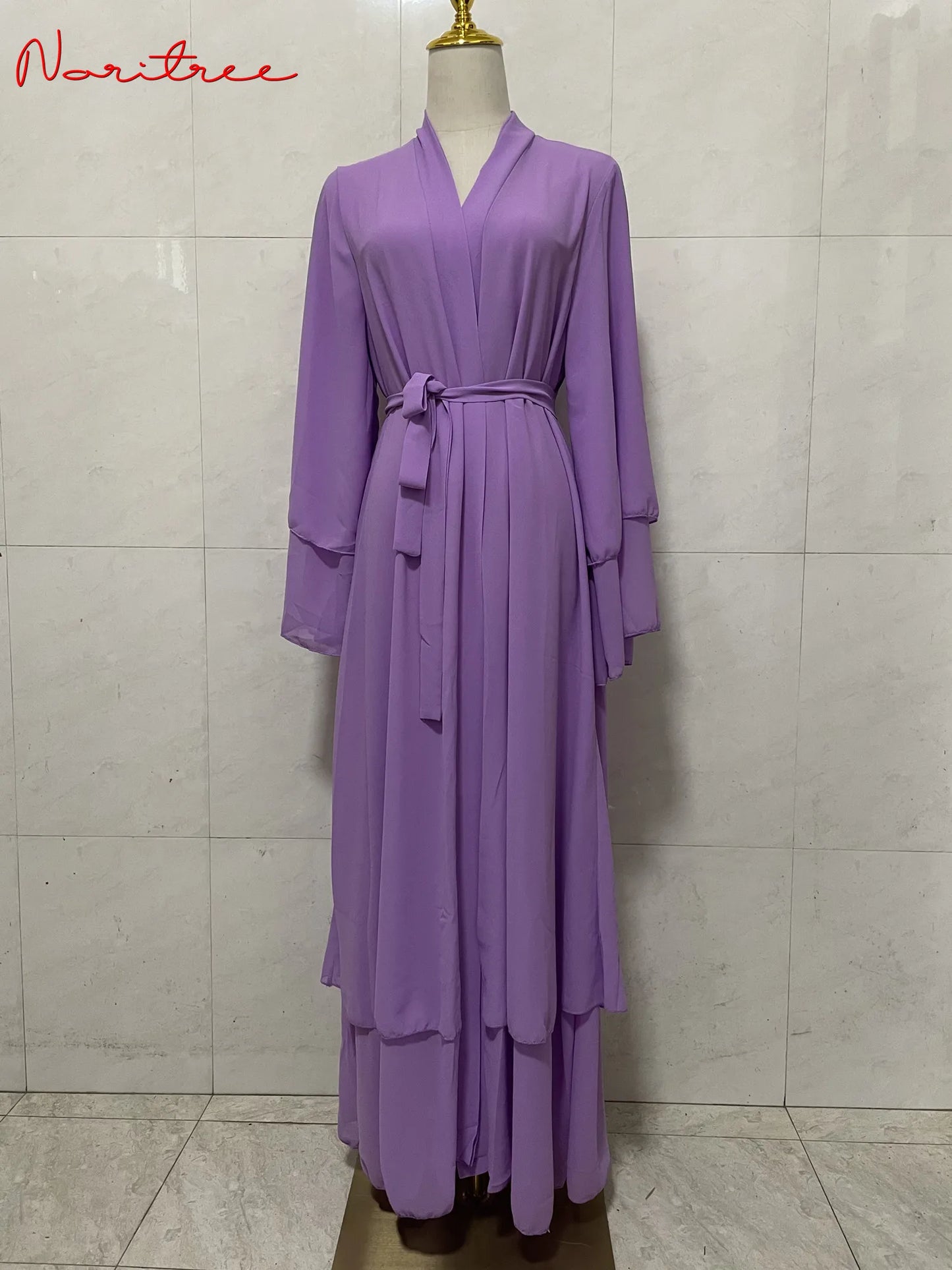 Dubai Fashion Muslim Abaya with Belt