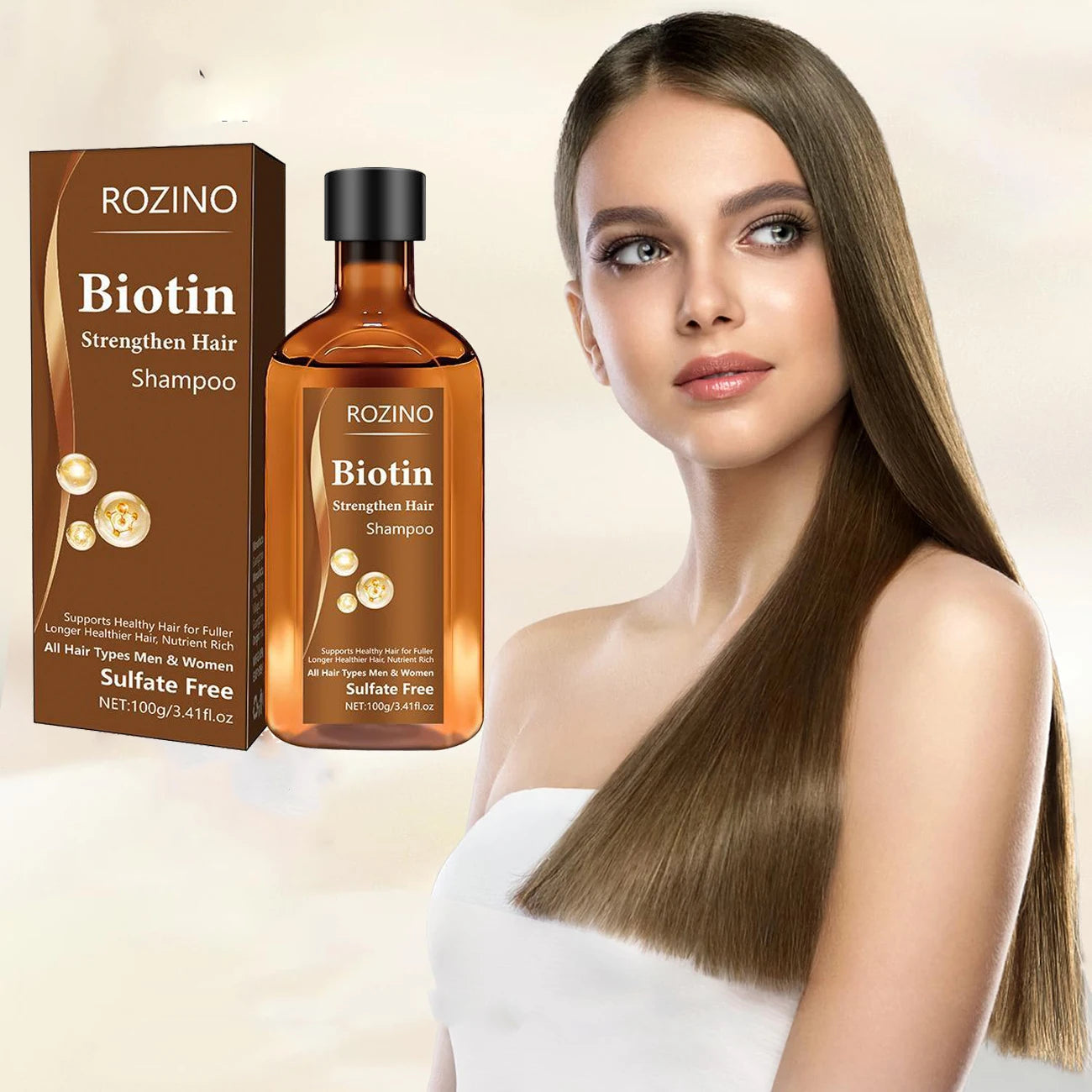 Biotin Hair Growth Shampoo – Anti Hair Loss & Anti-Dandruff Treatment