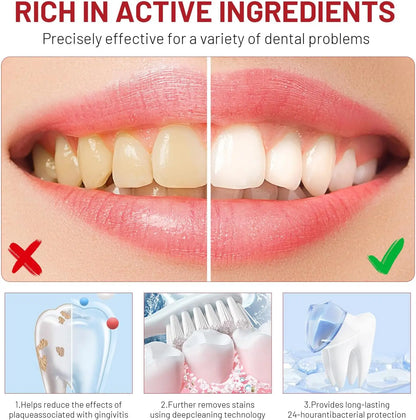 Niacinamide Whitening Toothpaste – Removes Stains, Whitens & Protects Teeth