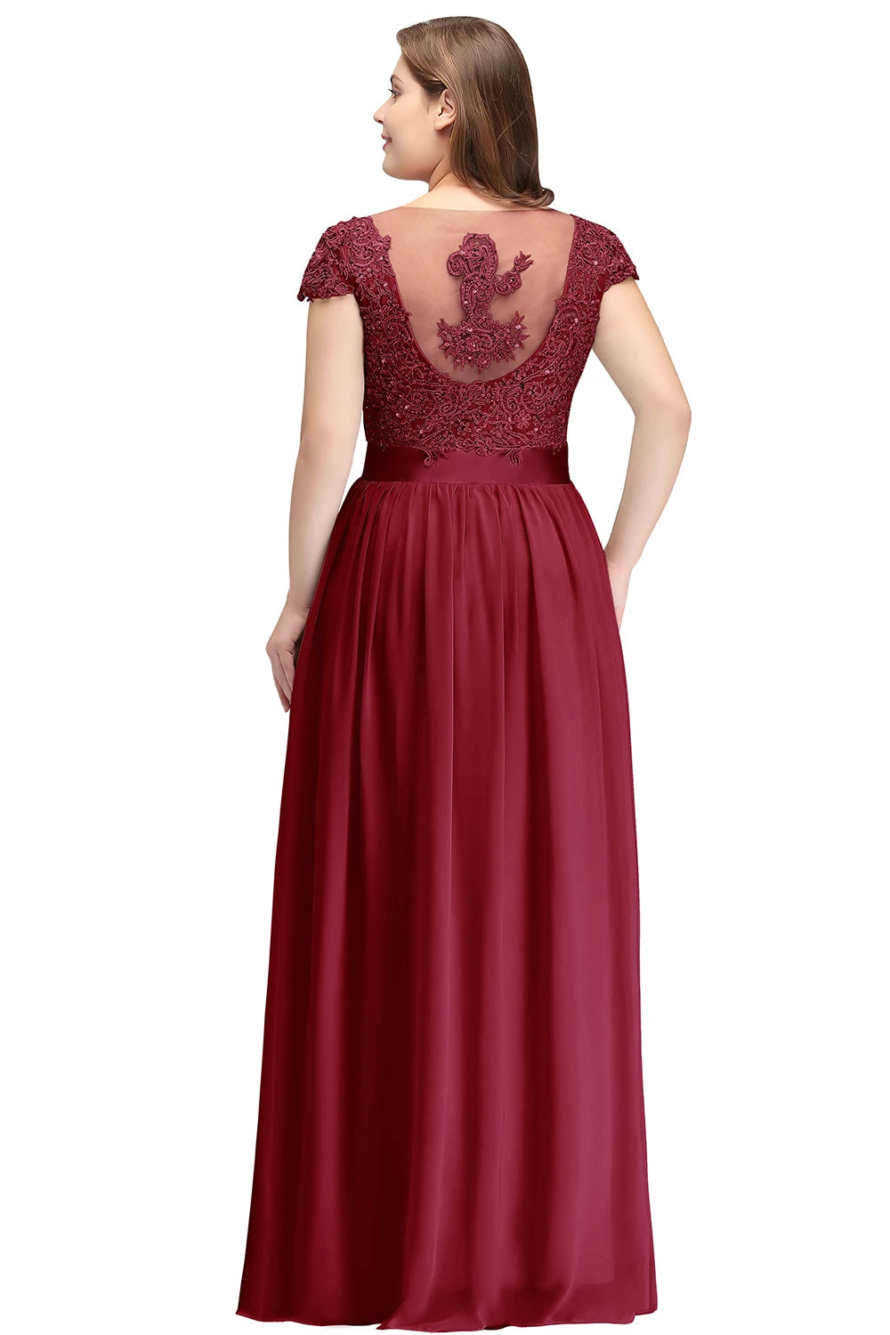 Elegant Sleeveless Gown for Wedding Party