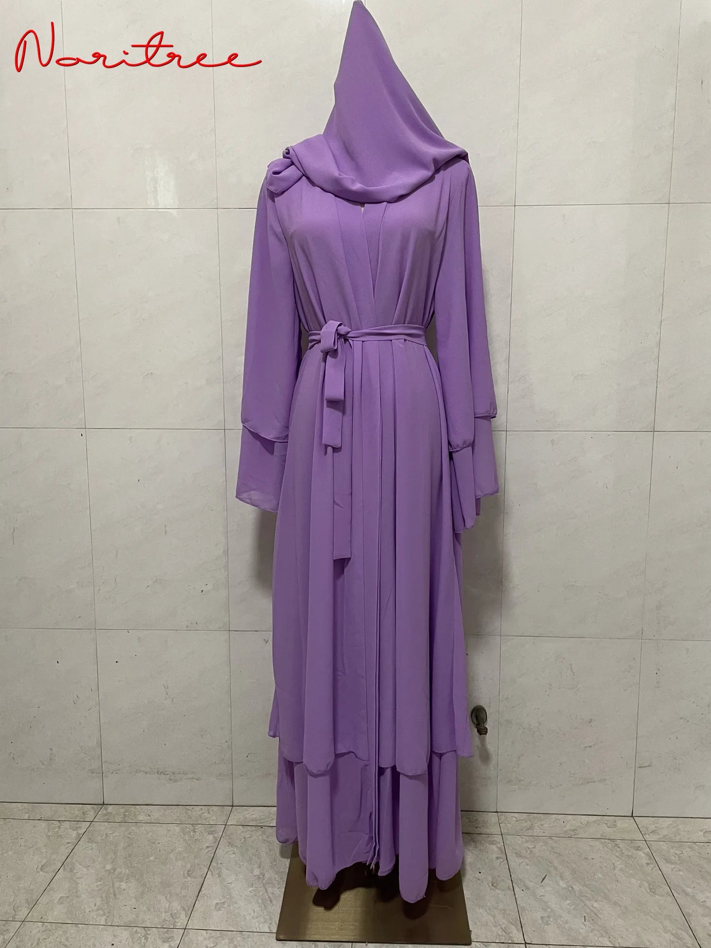 Dubai Fashion Muslim Abaya with Belt