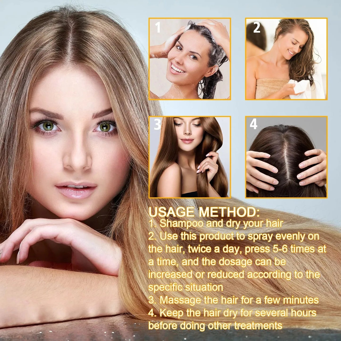 Biotin Hair Growth – Anti Hair Loss Serum for Men & Women